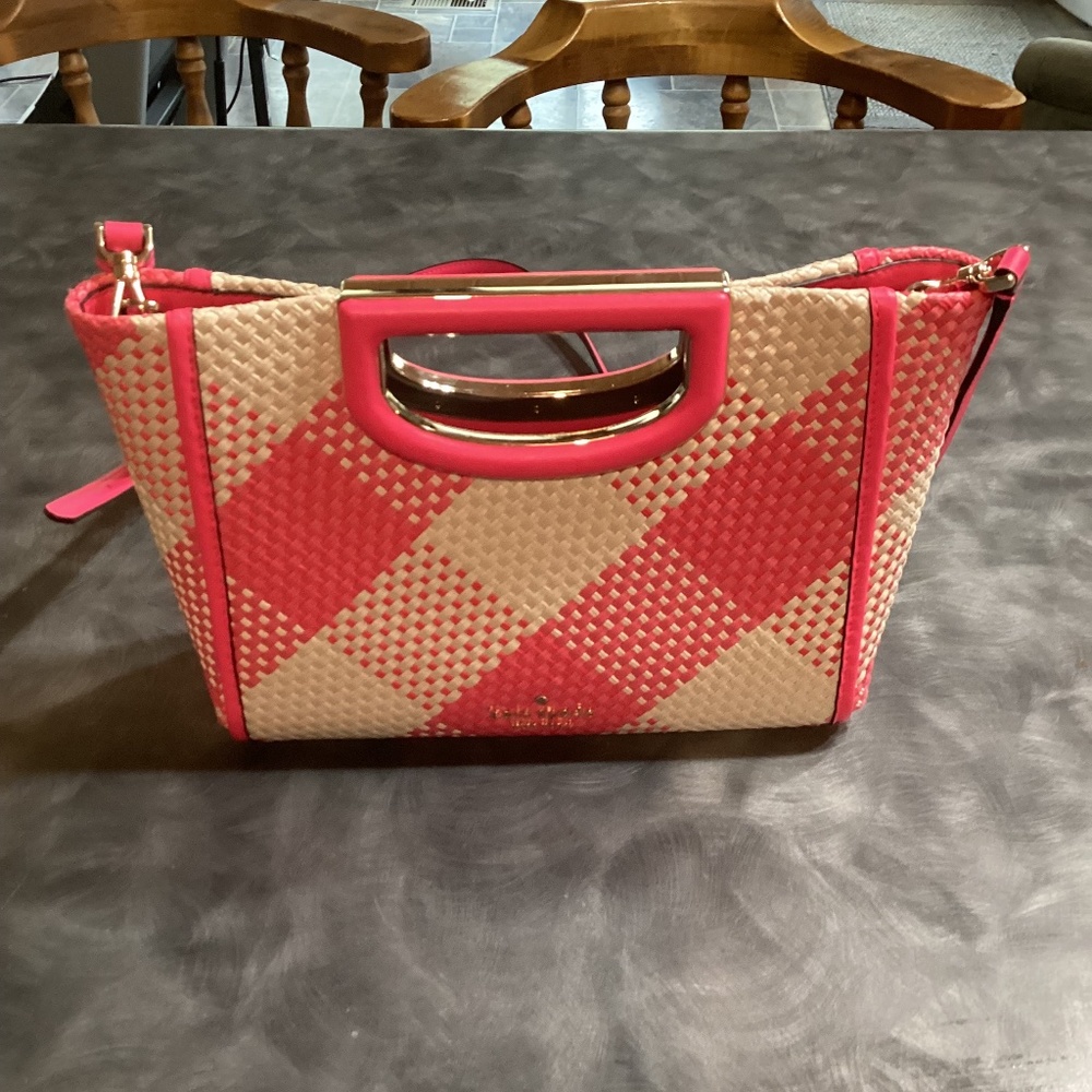 Kate Spade - Alexia Gingham Crossbody
